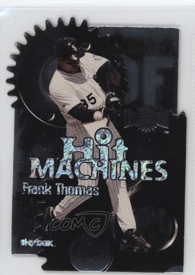 2000 Skybox Metal Hit Machines Frank Thomas #3H HOF 0d08