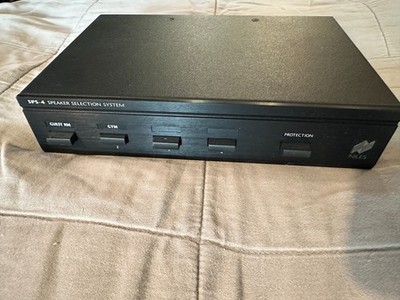 Niles SPS-4 Speaker Selector 4 Zone Audio System with Amplifier Protection