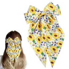 Sunflower Hair Clip, Sunflower Clips for Women, Yellow Flower Floral Clips, D...