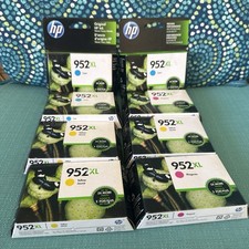 LOT OF 8 GENUINE HP 952XL L0S61AN/L0S64AN/L0S67AN HIGH YIELD INK CARTRIDGE
