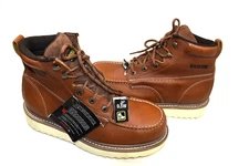 Wolverine Men 9.5 EW Moc-Toe Steel-Toe EH 6" Work Boot