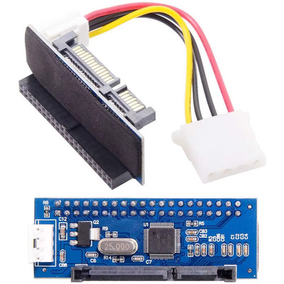 IDE/PATA 40Pin Disk to SATA Female Converter Adapter PCBA for Desktop & 3.5'' Har