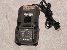 Ryobi ONE P118 18V NiCd Lithium Ion Battery Charger Intelliport Tested Working 