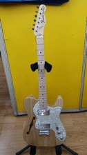 Guitare électrique FENDER Japan Telecaster Thinline finition naturelle trou...