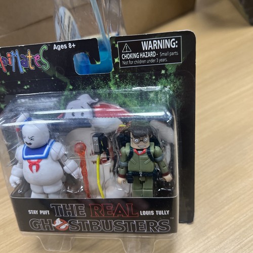 The Real Ghostbusters Minimates Stay Puft & Louis Tully Diamond Select - Picture 3 of 6