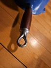 Vintage Le Creuset # 16 Cast Iron Saucepan Wood Handle Castoflon France  — photo 10