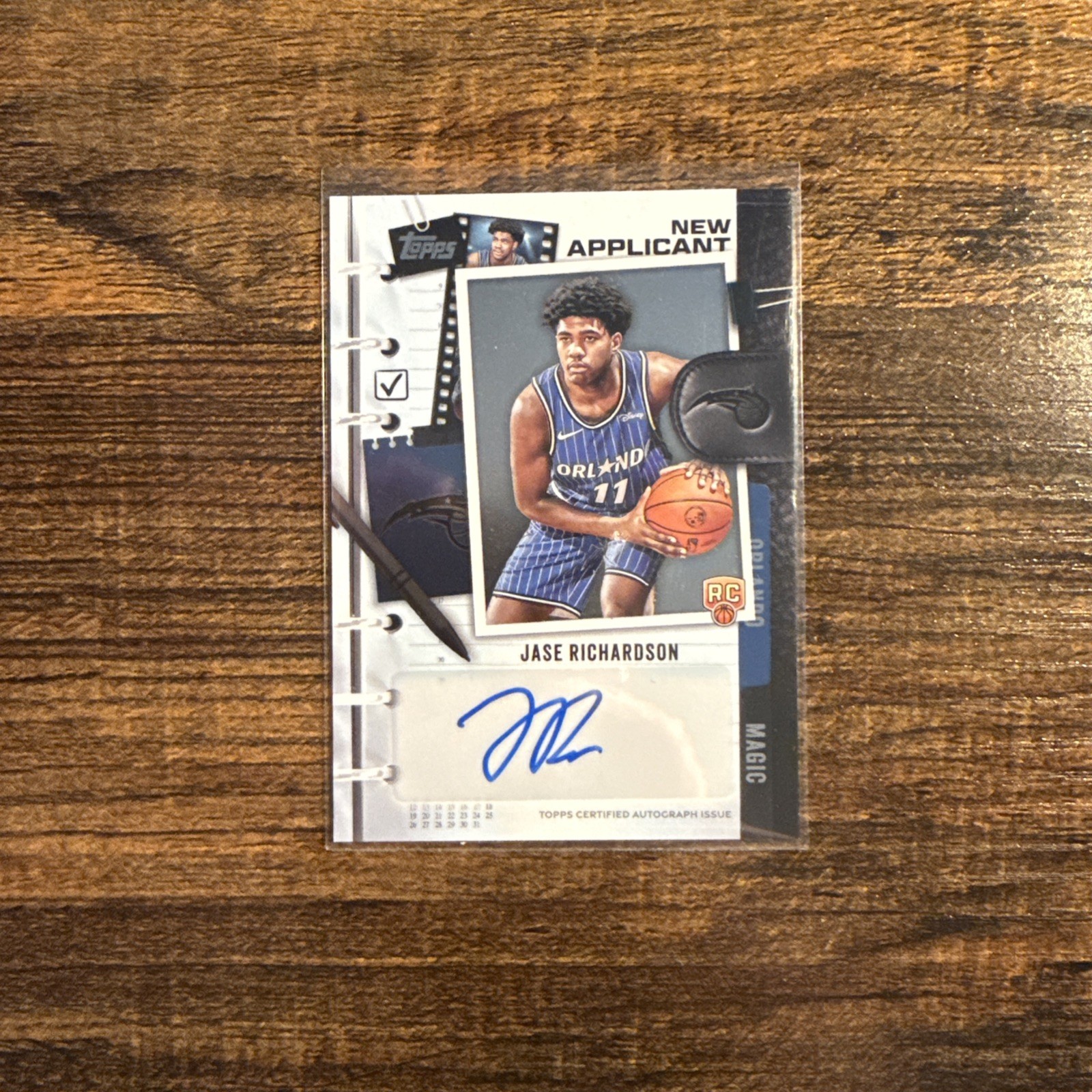 2025-26 Topps - New Applicants Autographs Jase Richardson #NA-JR (Damaged)