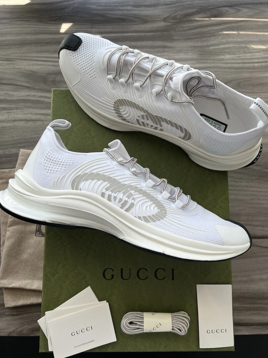 Gucci Run Sneaker White for sale | eBay