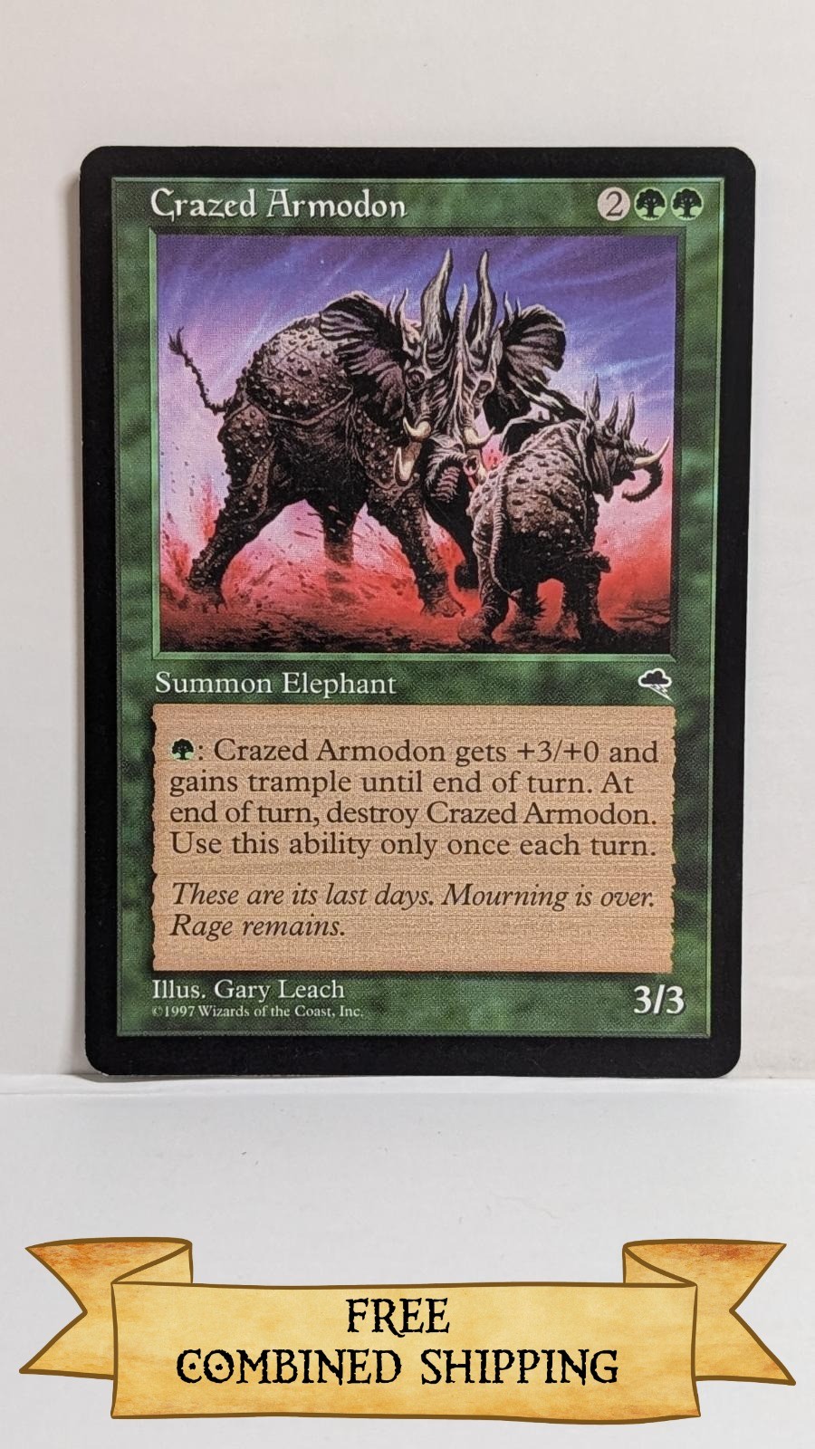 Crazed Armodon Tempest ...sku: DD361