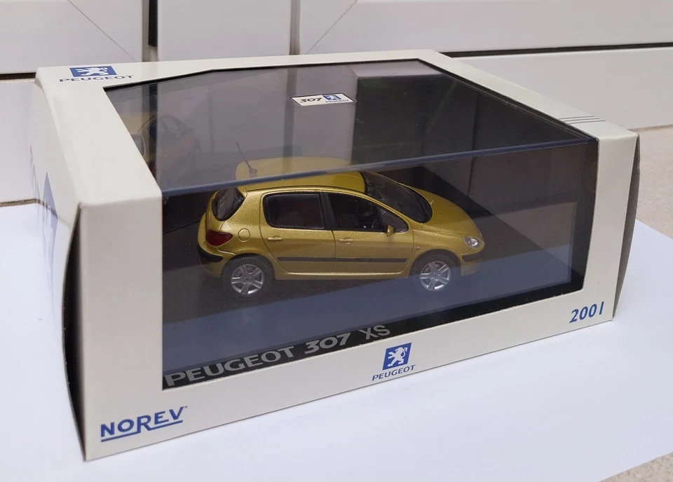 Peugeot 307 XS berline 5door 1st sr 2001 Norev MIB 1:43 304 205 305 206 306 308 - Imagen 3 de 4