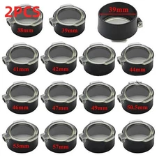 2PCS Quick Flip Rifle Scope Spring Up Open Lens Cover Dustproof Cap Protector US