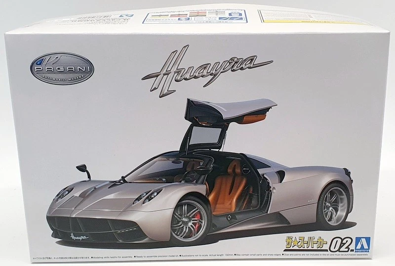 Kit Coche Modelo Aoshima Escala 1/24 58060 - Pagani Huayra '12 Foto 3 de 4