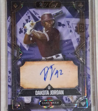 Wild Card 2024 5 Card Draw Classic Dakota Jordan Auto 2/2 #WCD-7003