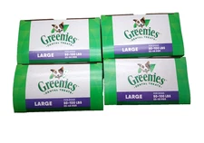 Greenies Large Dog Dental Chews 27 oz (4 Boxes) – Oral Health Treats 68 Count