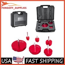 6 PPRK6 Plastic Pipe Fitting Reamer Kit For 1/2" drills PVC Pipe Reamer Tool USA