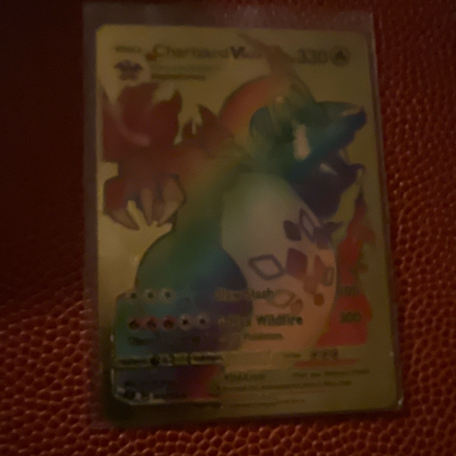 Pokémon Charizard V Full Art Holo V 220HP Standard Size Pokémon TCG Card