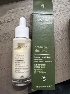 Aveda Botanical Kinetics Instant Luminizer Snow Lotus + Alpha Hydroxy Acid Serum