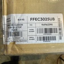 Frigidaire FFEC3025UB 30 inch Electric Smoothtop Cooktop - Black