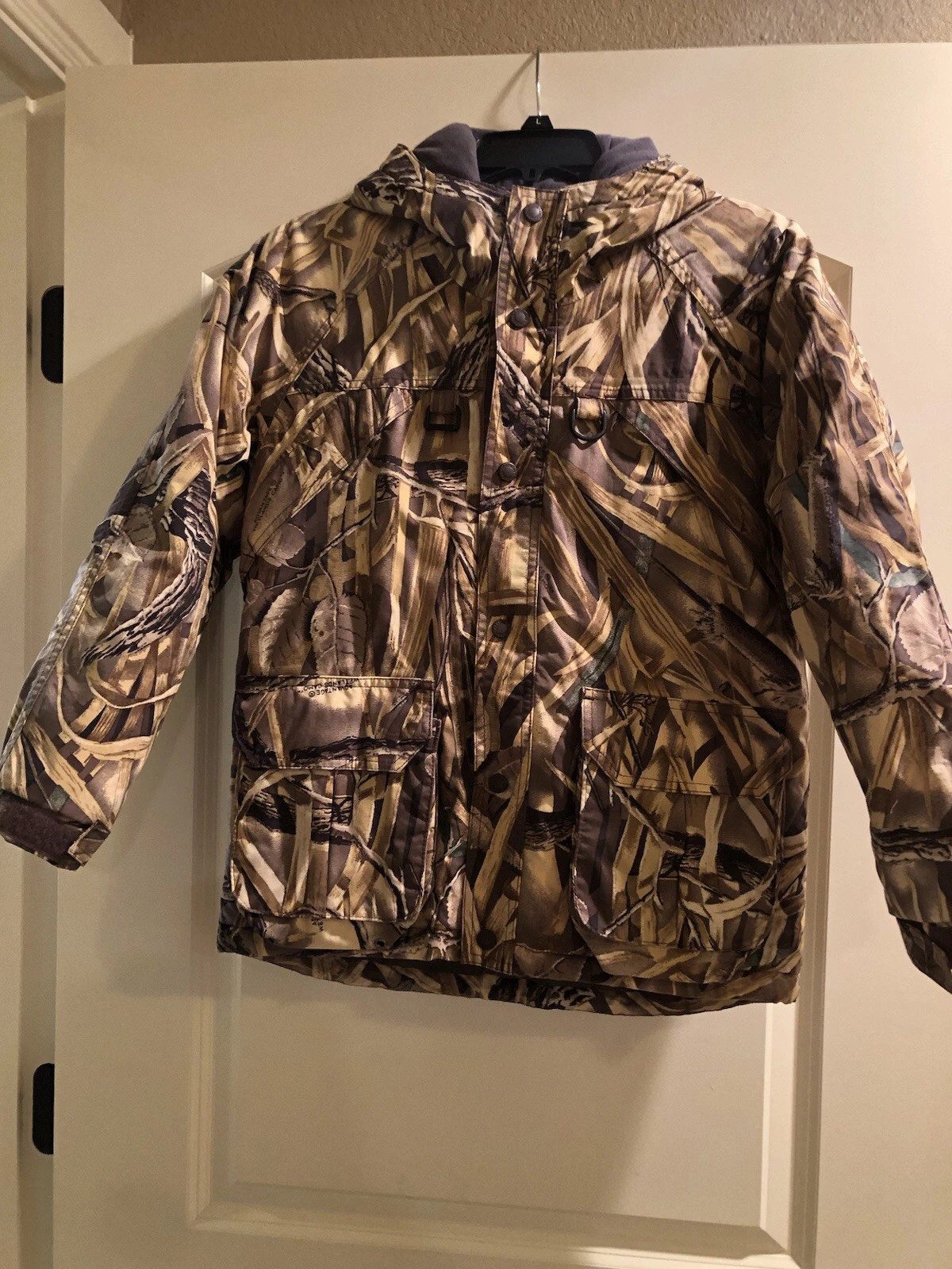 Cabelas Outdoor Gear Jacket Kids Large Hooded Zip / Button Jacket