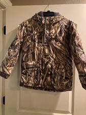 Cabelas Outdoor Gear Jacket Kids Large Hooded Zip / Button Jacket