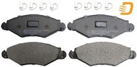 Denckermann B110594 Bremsbelagsatz FüR Scheibenbremse Bremsbelagsatz