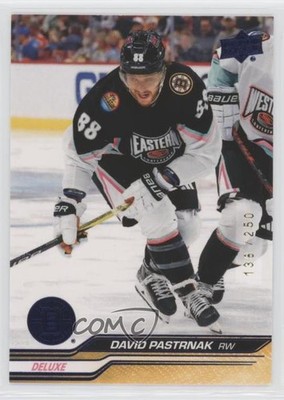 2023 Upper Deck Extended Series All-Star Team Deluxe 138/250 David Pastrnak b0v