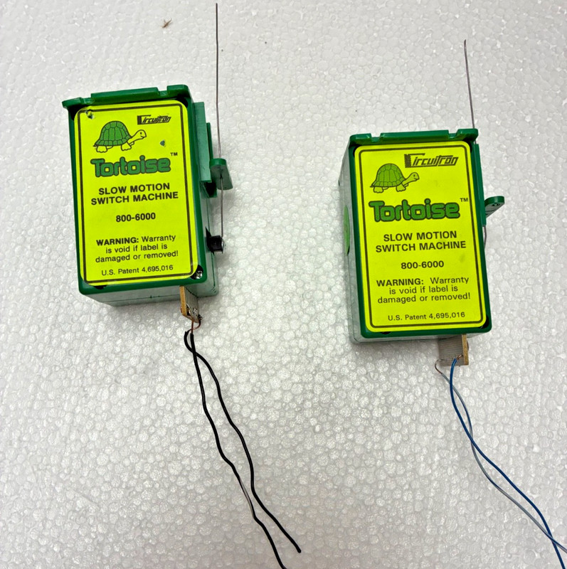 Circuitron Tortoise slow motion switch machine QTY (2)