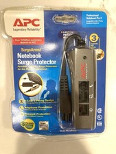 APC SurgeArrest Notebook Surge Protector 3 Outlets 6ft PNOTEPROC6