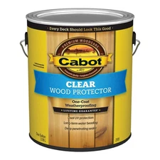 CABOT  Clear Wood Protector, 1 Gallon 829NZ2
