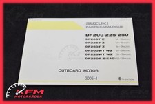 Produktbild - Suzuki Teilekatalog DF200T/Z DF225T/Z DF250T/Z DF200WT/WZ DF225WT/WZ DF250T/Z