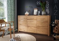 Sideboard 170X92Cm Massivholz Eiche Wildeiche GeöLt Holz Natur Neu Ovp!!!