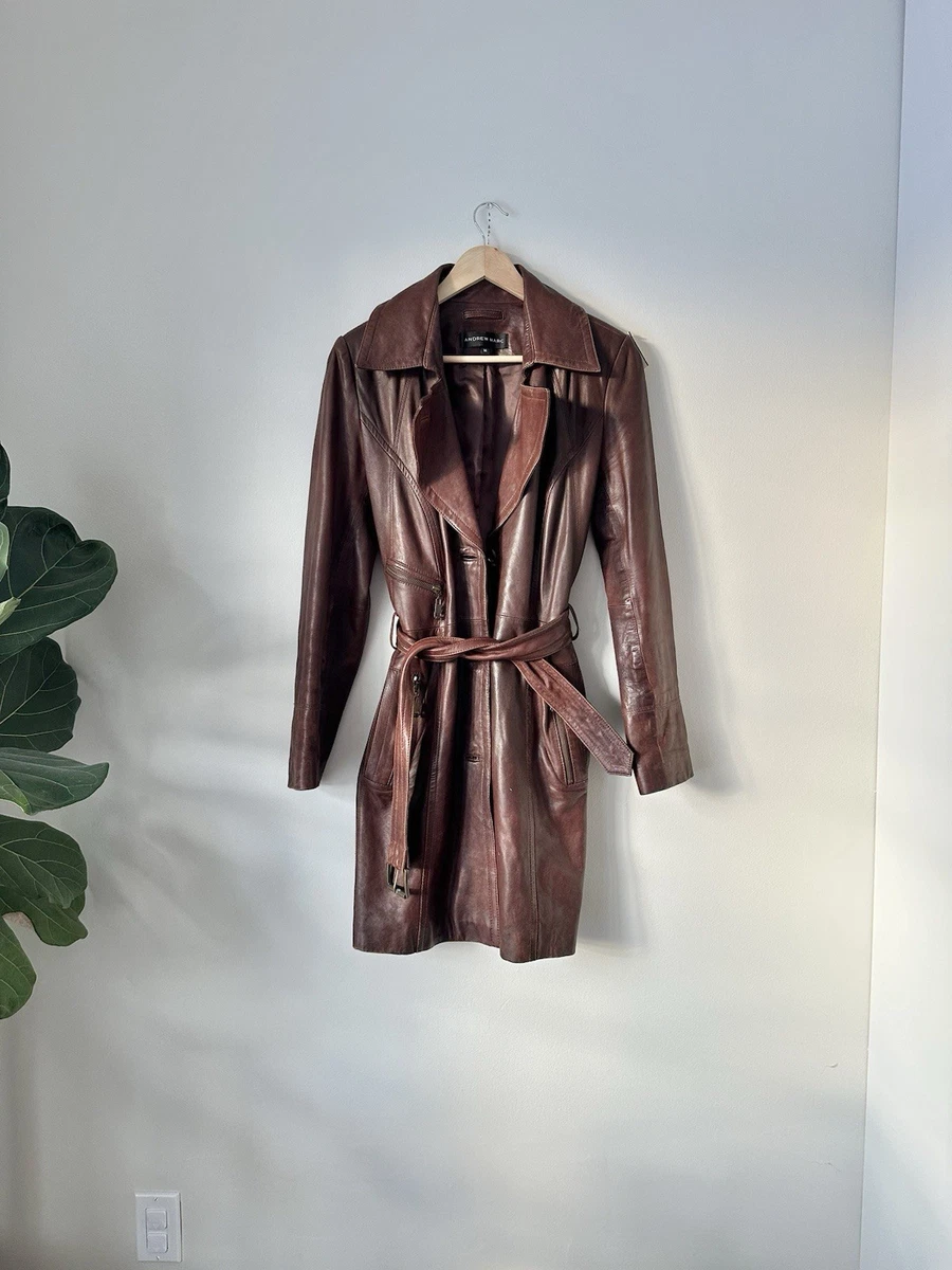Andrew Marc Trench Coats, Jackets & Leather Outer Shell Vests for