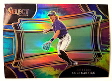 2024 Panini Select Cole Carrigg Rainbow Prizm Diamond Level /25 Colorado