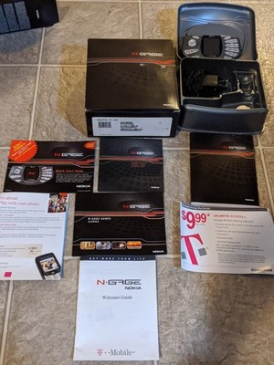 Nokia N-gage 1st Edition Rare T-Mobile US Version Box set