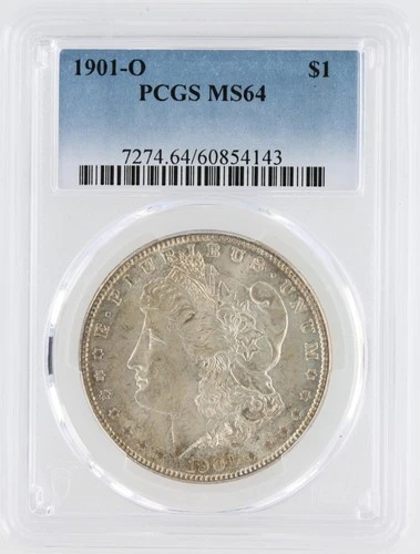 1901-O Morgan Silver Dollar PCGS MS64 New Orleans Minted No Reserve