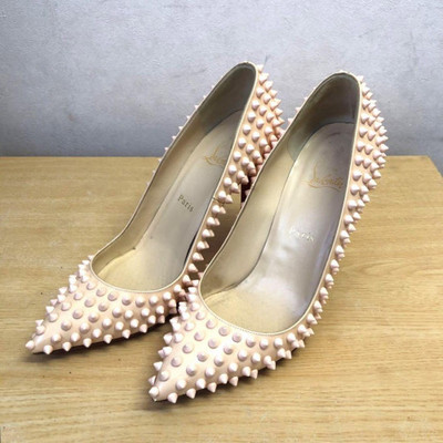 Christian Louboutin PIGALLE SPIKES High Heels EU 39 US 9 used | eBay