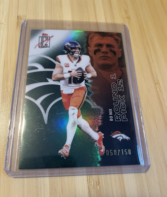 2025 Topps Signature Class Bo Nix Broncos Rookie #18 /150