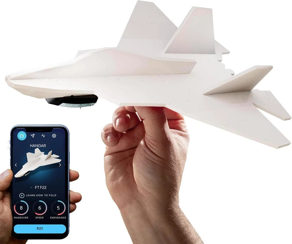Smartphone-Controlled F22 Raptor Foam Jet Kit - Image 3 of 4