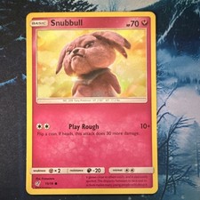Snubbull - (Detective Pikachu Stamped) SM200 Sm Holo for sale