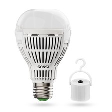 Rechargeable Emergency Light Bulb, Battery Powered 2000mAh A19 LED Light Bulb...