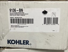 Kohler Square Design Tile-In Shower Drain Finish K-9136-BN
