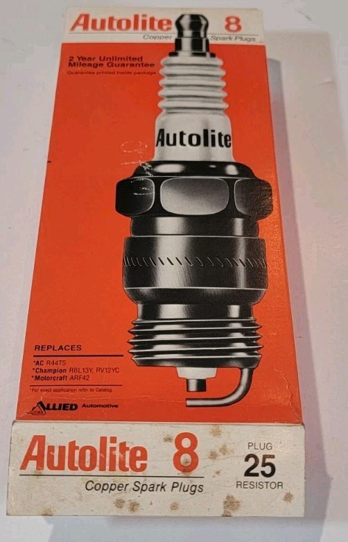 Autolite 25 Copper Core Spark Plugs - 8 Pack