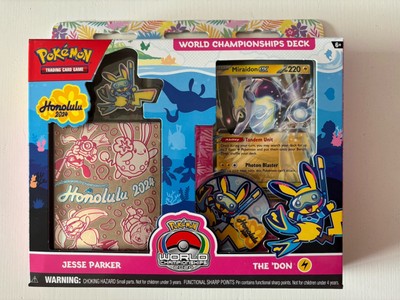 Pokemon World Champion Deck 2024 Honolulu NEU Jesse Parker Englisch NEU