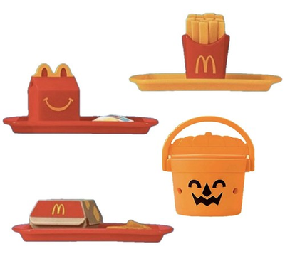 #ad Lil Mcdonalds Happy Meal Toys: #1 Fries #4 McNuggets #8 Boo Bucket #18 Apples $24.90