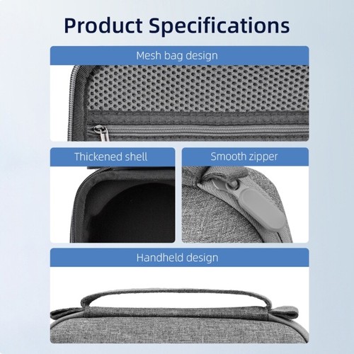 Carrying Case Storage Bag For Flip and Accessories Pouch Handbag - Afbeelding 6 van 8