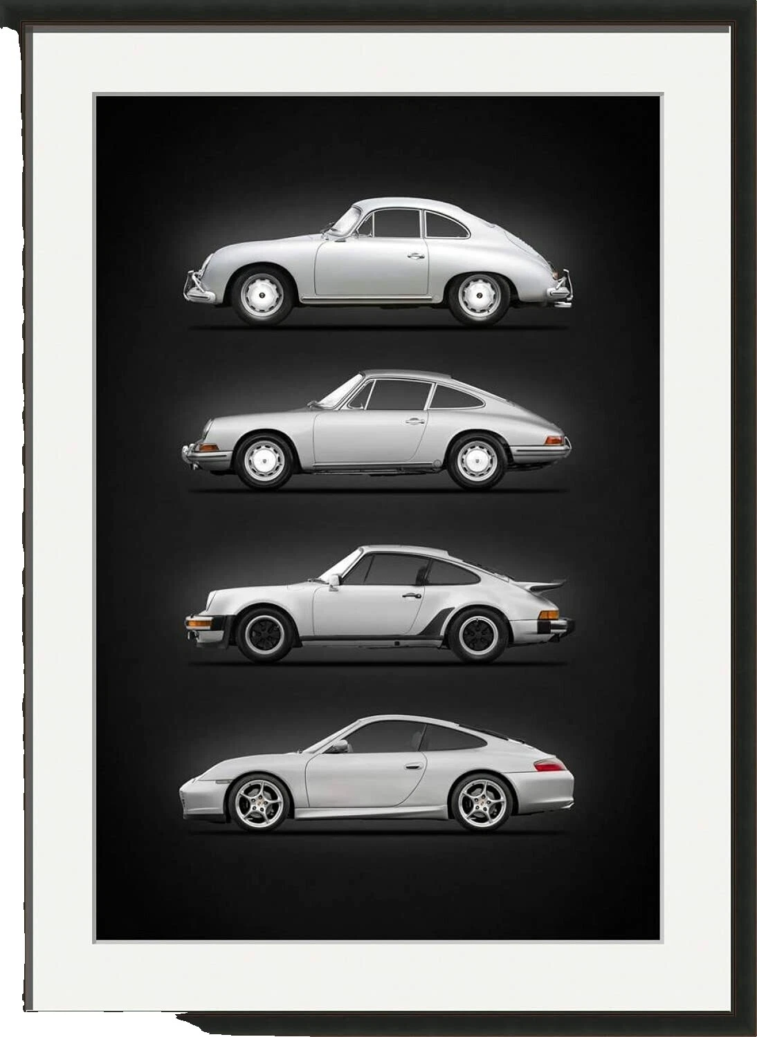 Porsche Framed Home Décor Posters & Prints