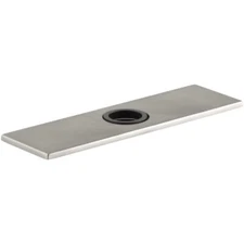 KOHLER Optional 8" Escutcheon Square Plate for InsightTM Faucet Polished Chrome