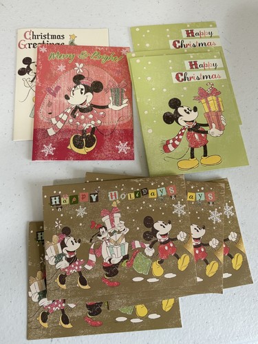 Cartoline di Natale lotto di 20 miste. Disney e Mary Engelbreit vintage con buste - Foto 4 di 12