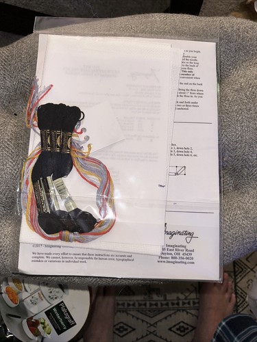 Kit punto croce immaginario contato 12"X6" - Apprezziamo la polizia (numero 14) - Foto 3 di 3