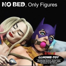Hot Blonde Harley Batgirl NSFW Model Kit Unpa...